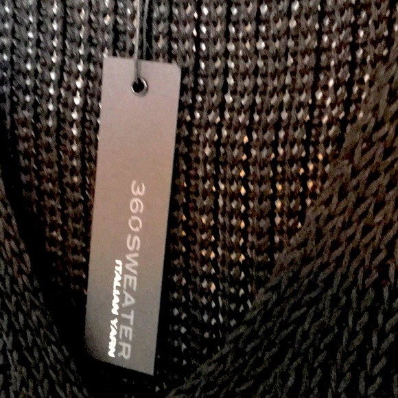 360Sweater Sleeveless linen sweater Italian yarn new with tags, size M - Picture 2 of 5